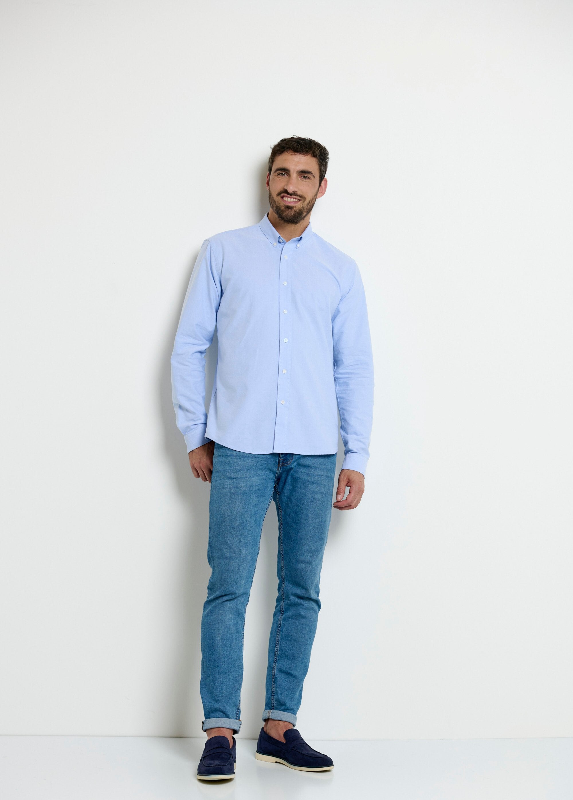 Classic_Oxford_button-down_collar_shirt_Blue_SF1_slim
