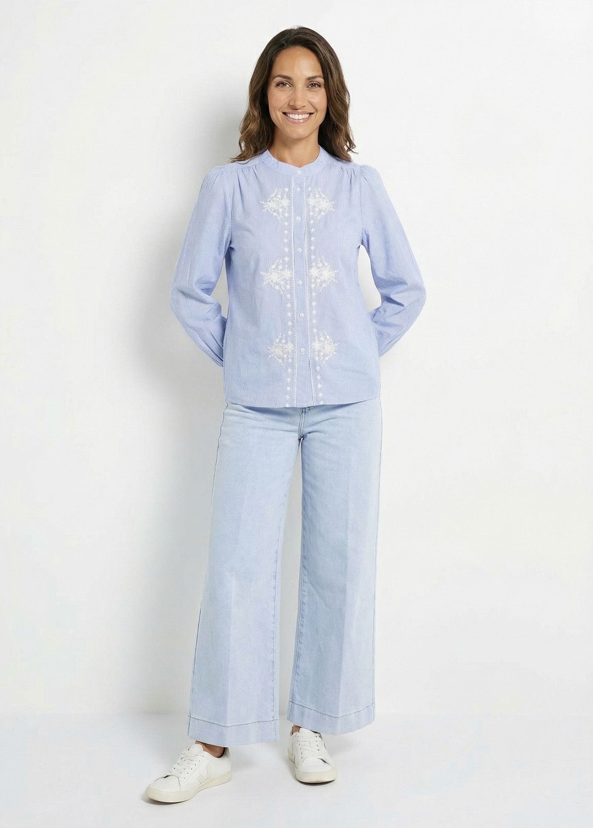 Striped_blouse_with_round_neck_and_embroidery_Blue_SF1_slim