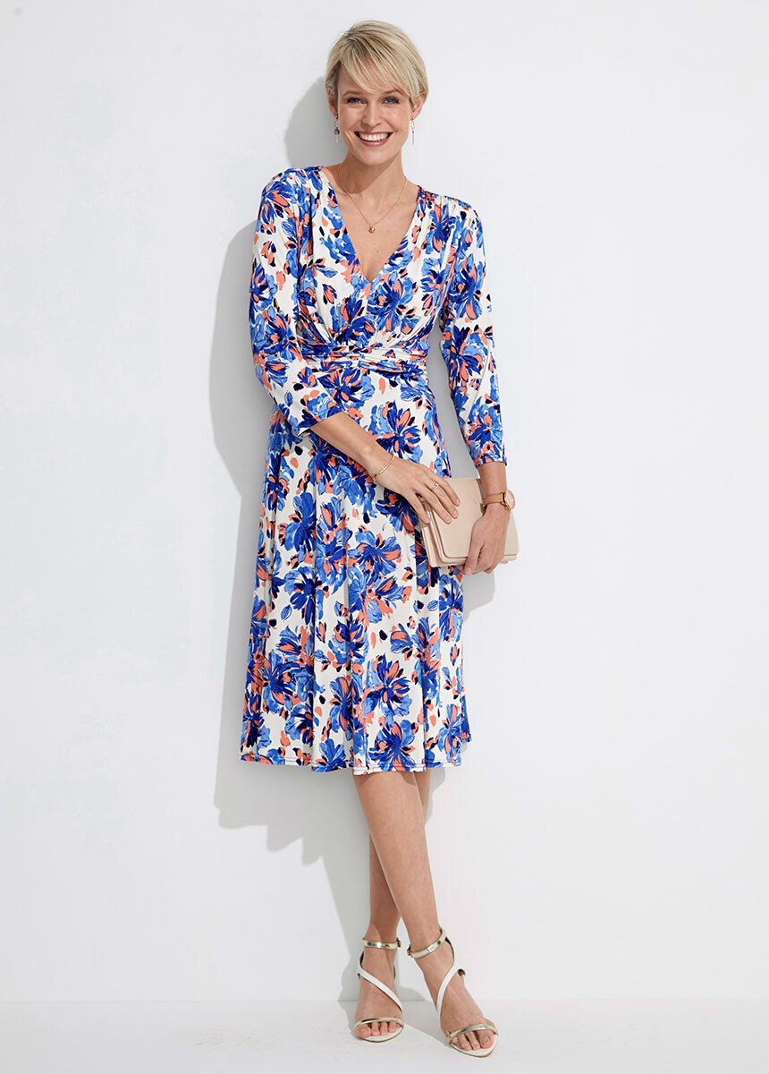 Short_wrap-over_mesh_dress_Blue_and_coral_FA1_slim