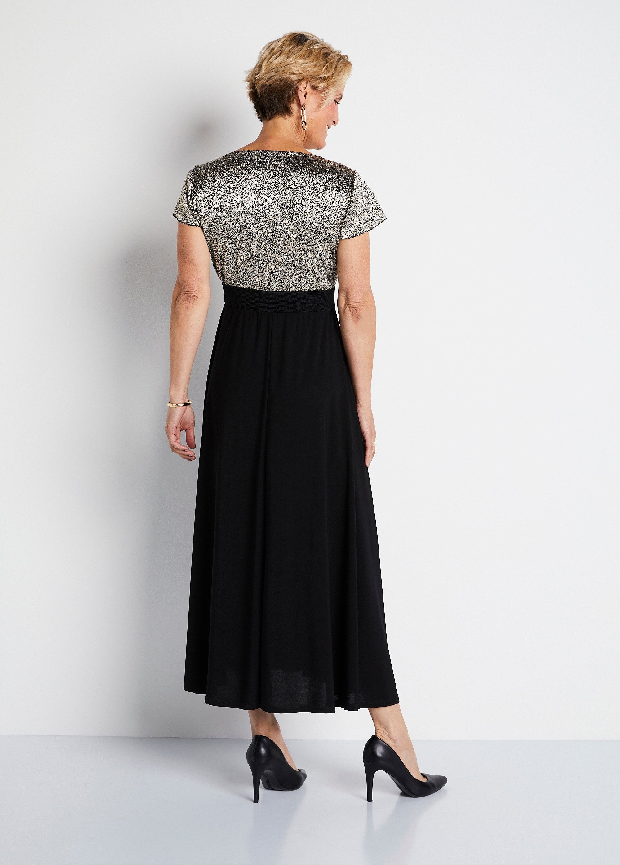 Long_two-tone_wrap_dress_Black_and_gold_DO1_slim