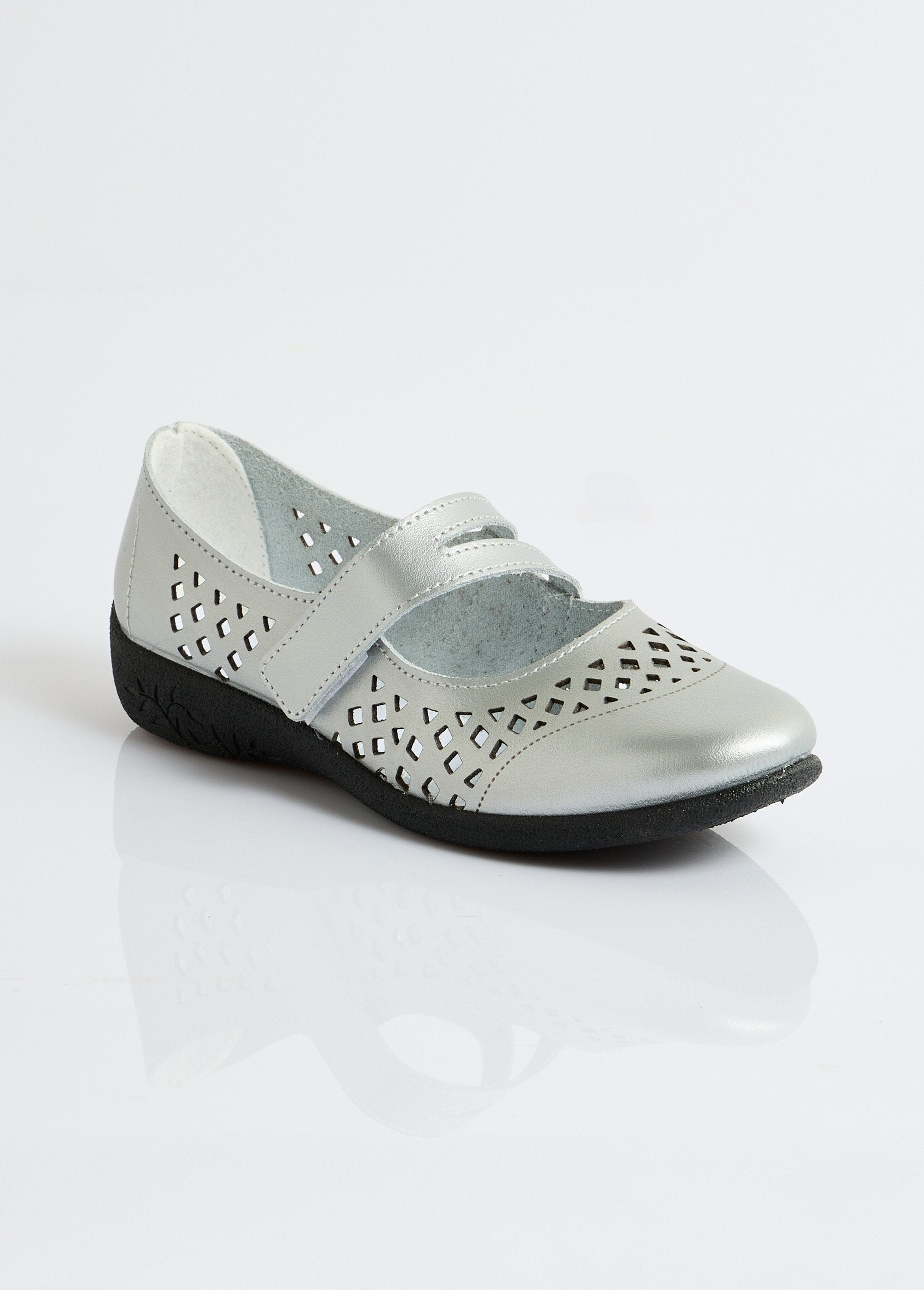 Comfortable_width_baby_leather_ballerinas_Iridescent_silver_FA1_slim