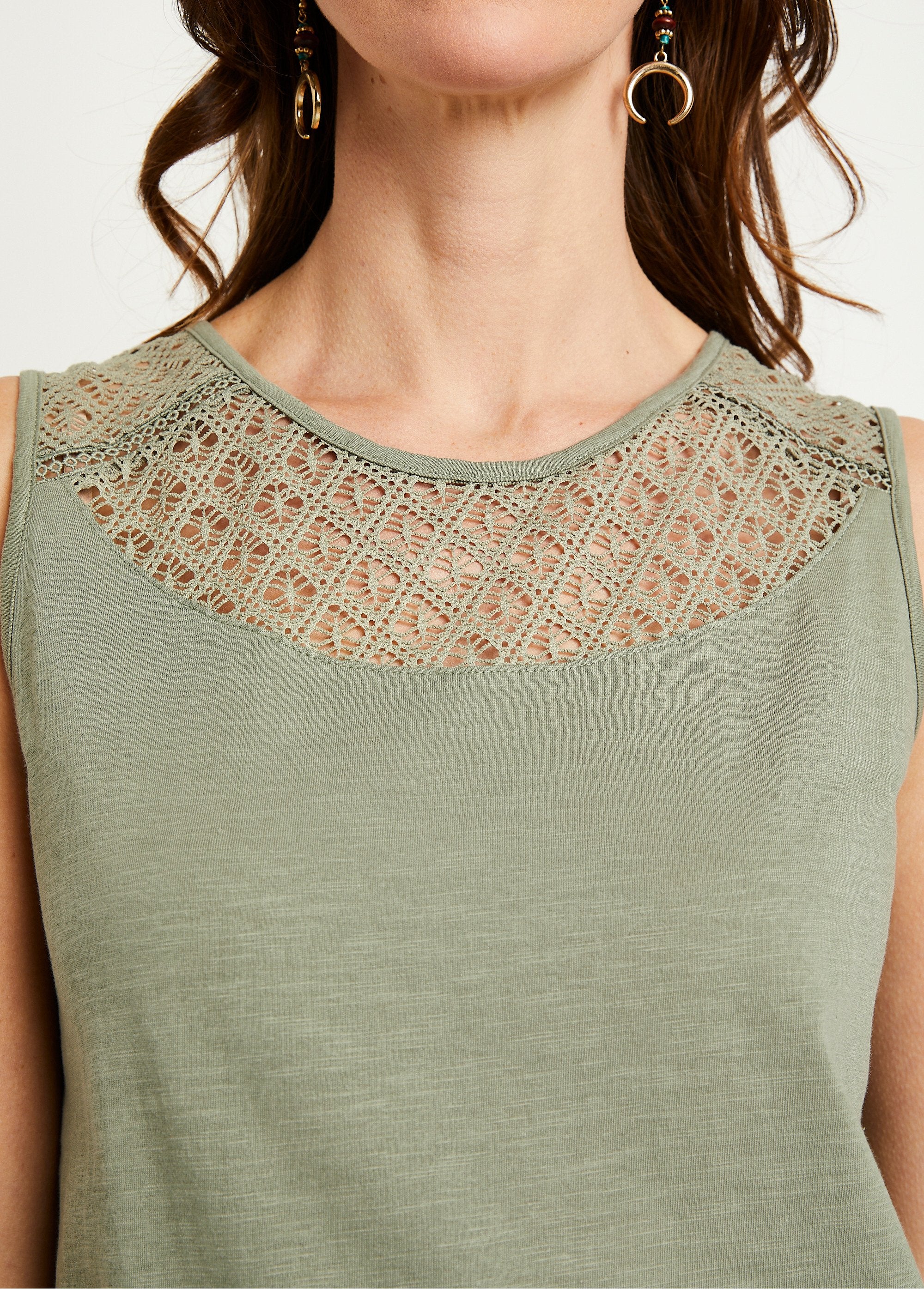 Short_cotton_slub_knit_tank_top_Khaki_DE2_slim