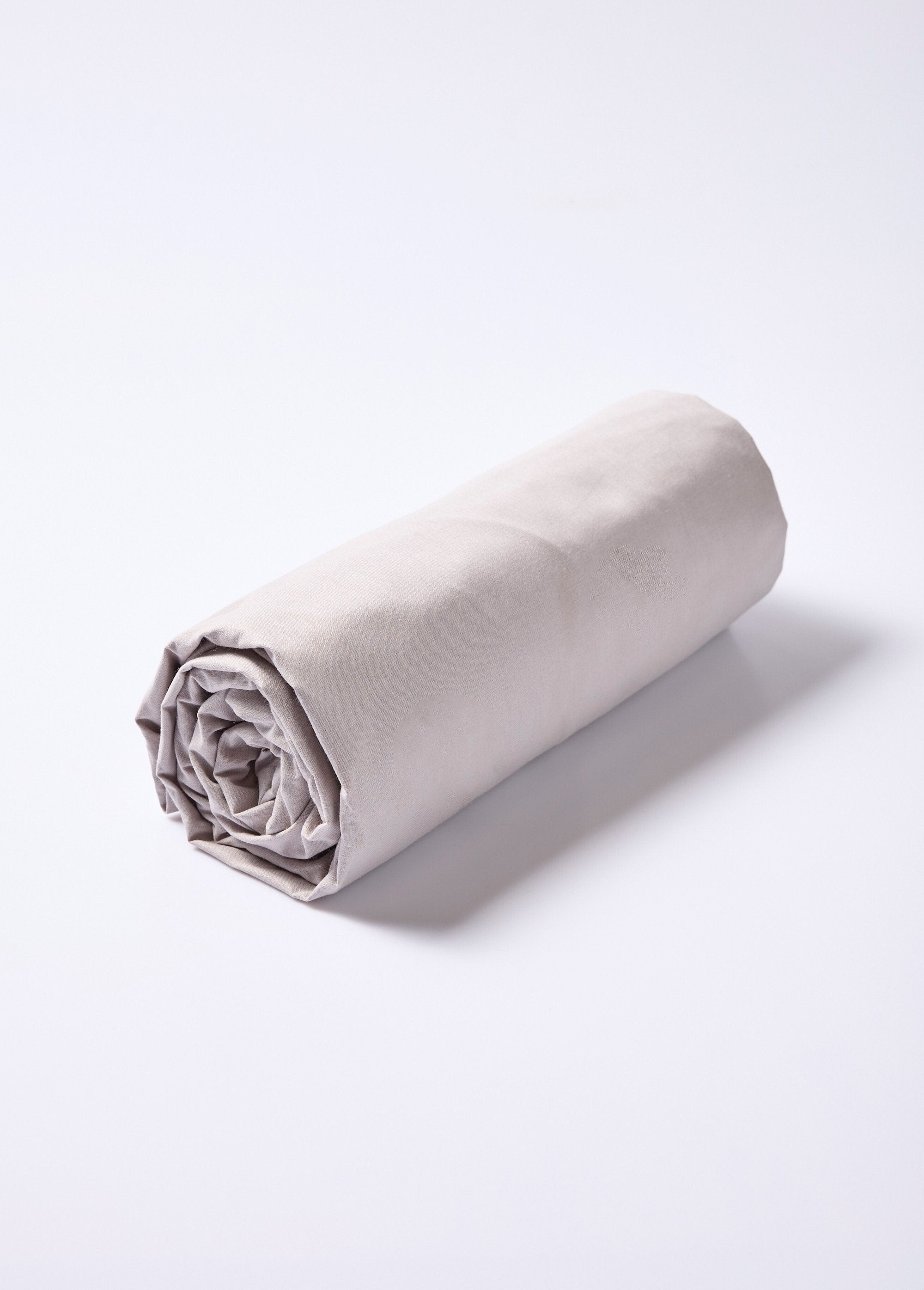 Plain_cotton_fitted_sheet_Sand_FA1_slim