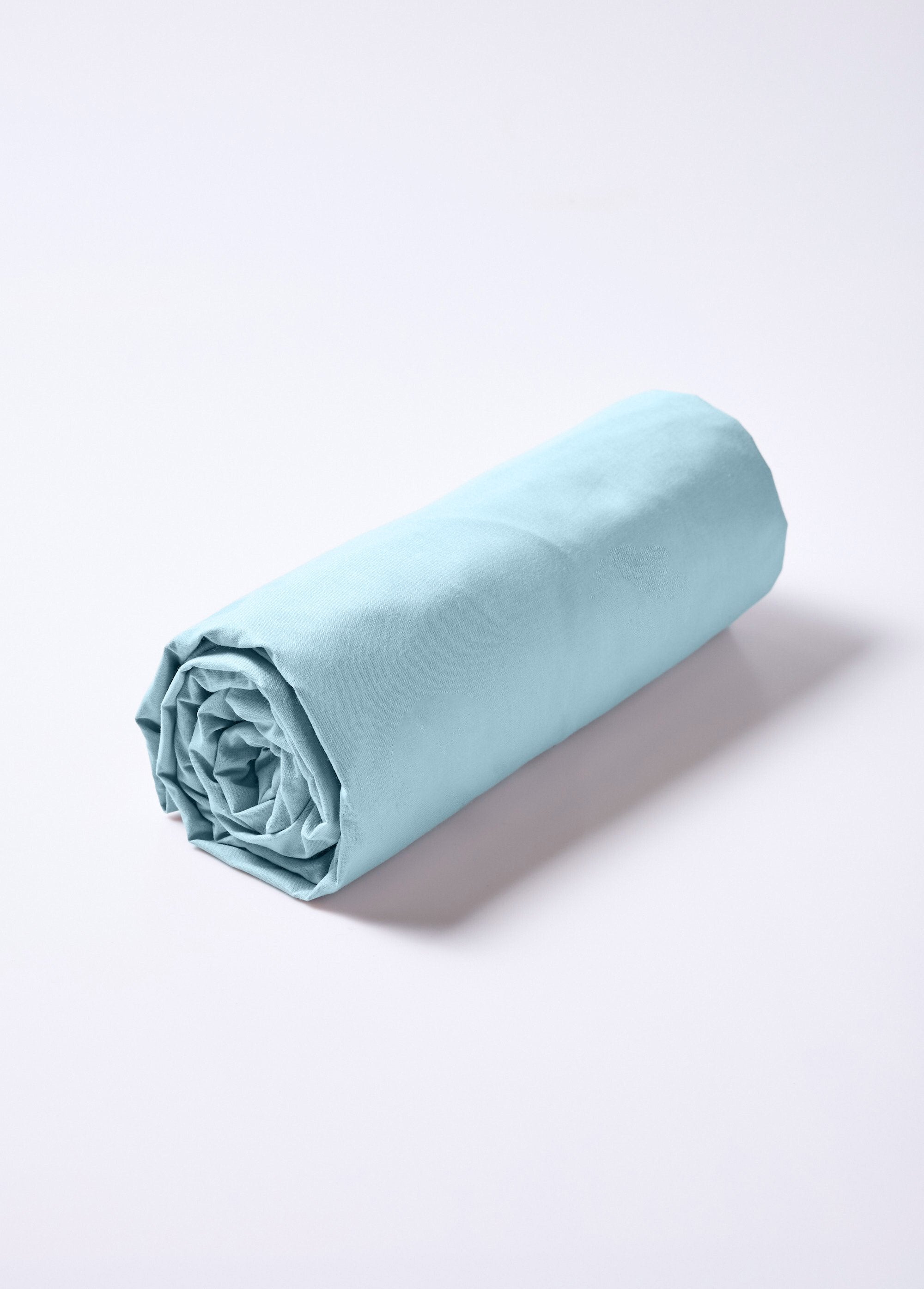 Plain_cotton_fitted_sheet_Ice_blue_FA1_slim
