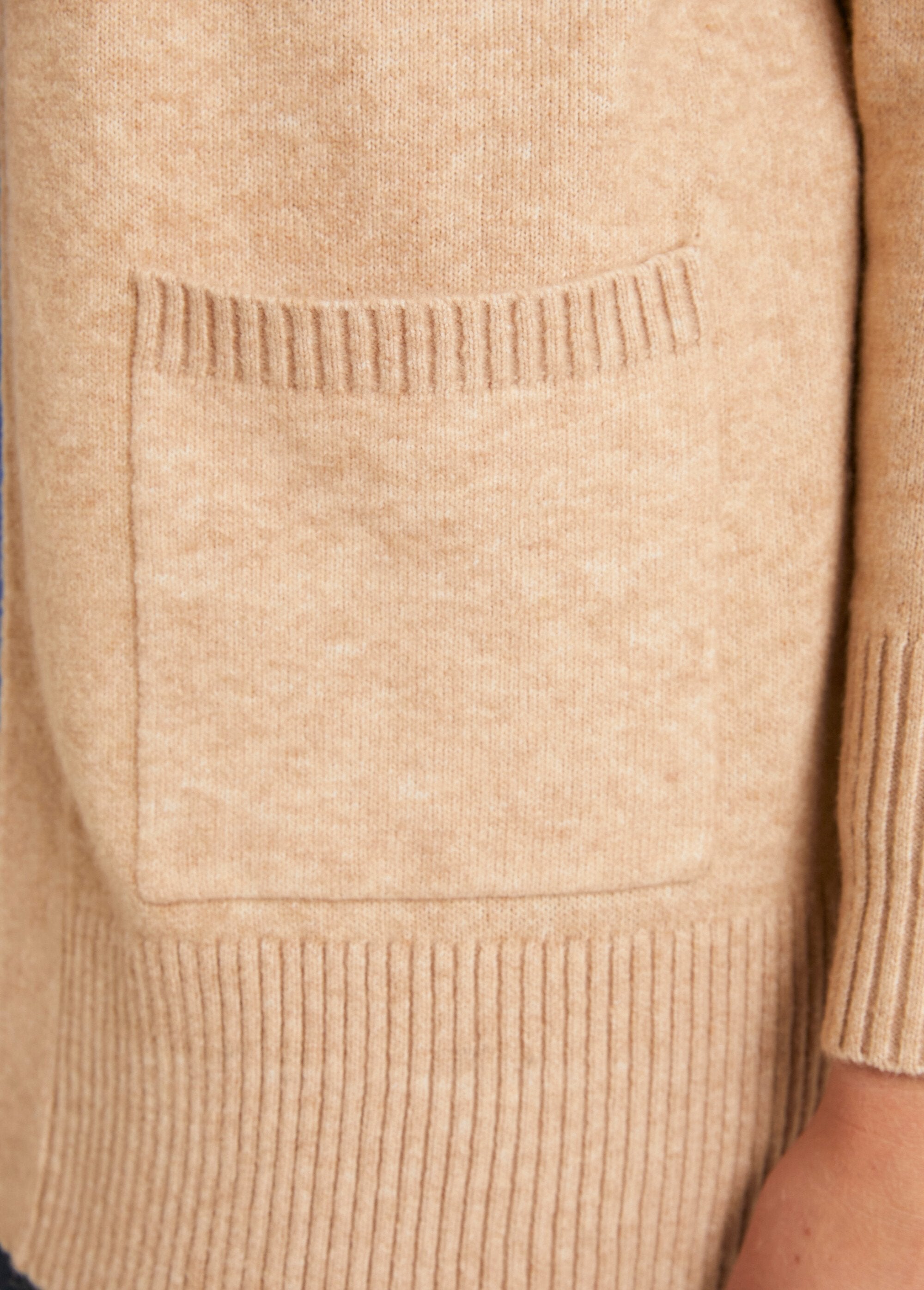 Long_edge-to-edge_mottled_wool_cardigan_Sand_DE4_slim