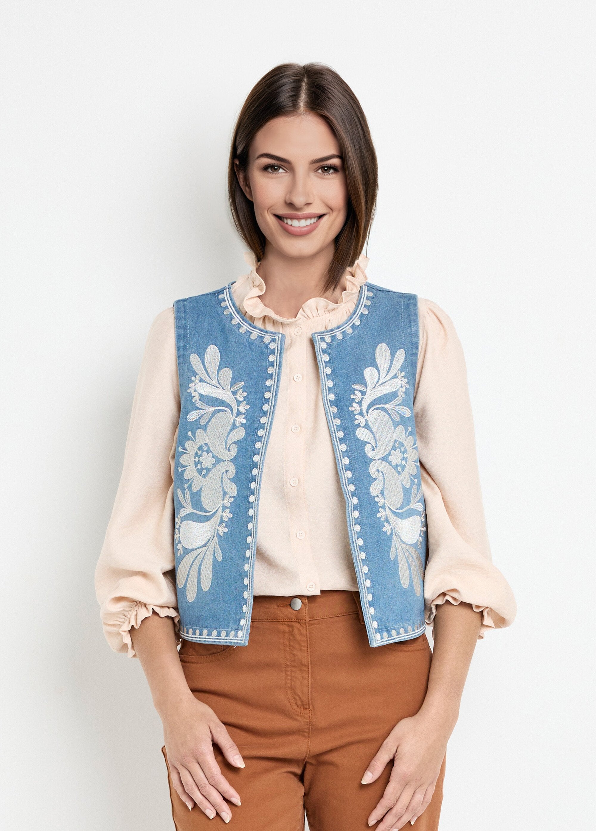 Gilet_sans_manches_en_denim_brodé_Bleu_jean_FA1_slim