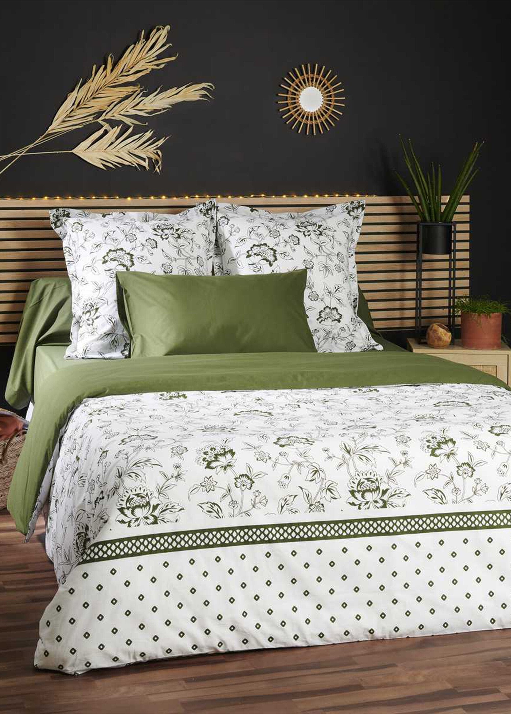 ISPAHAN_organic_cotton_duvet_cover_Green_khaki_FA1_slim