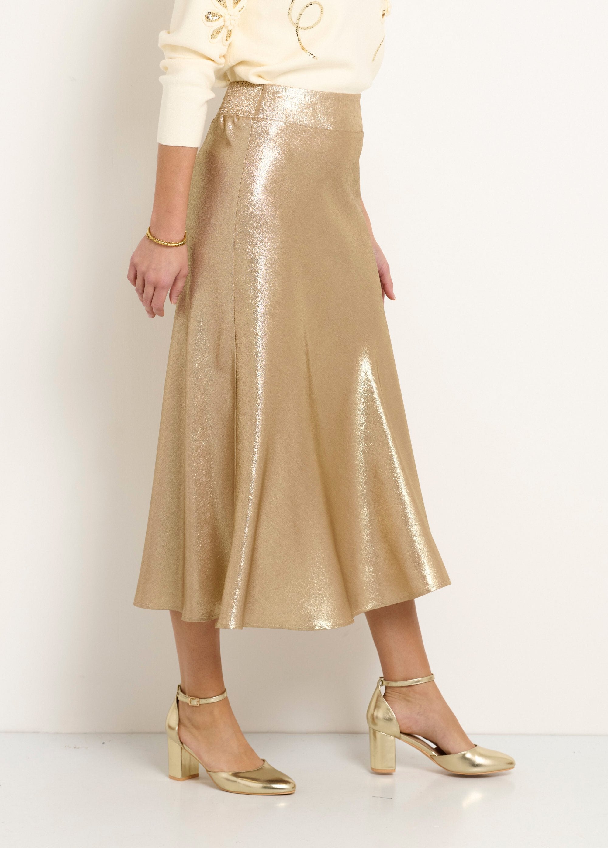 Long_flared_elasticated_glitter_skirt_Golden_DR1_slim