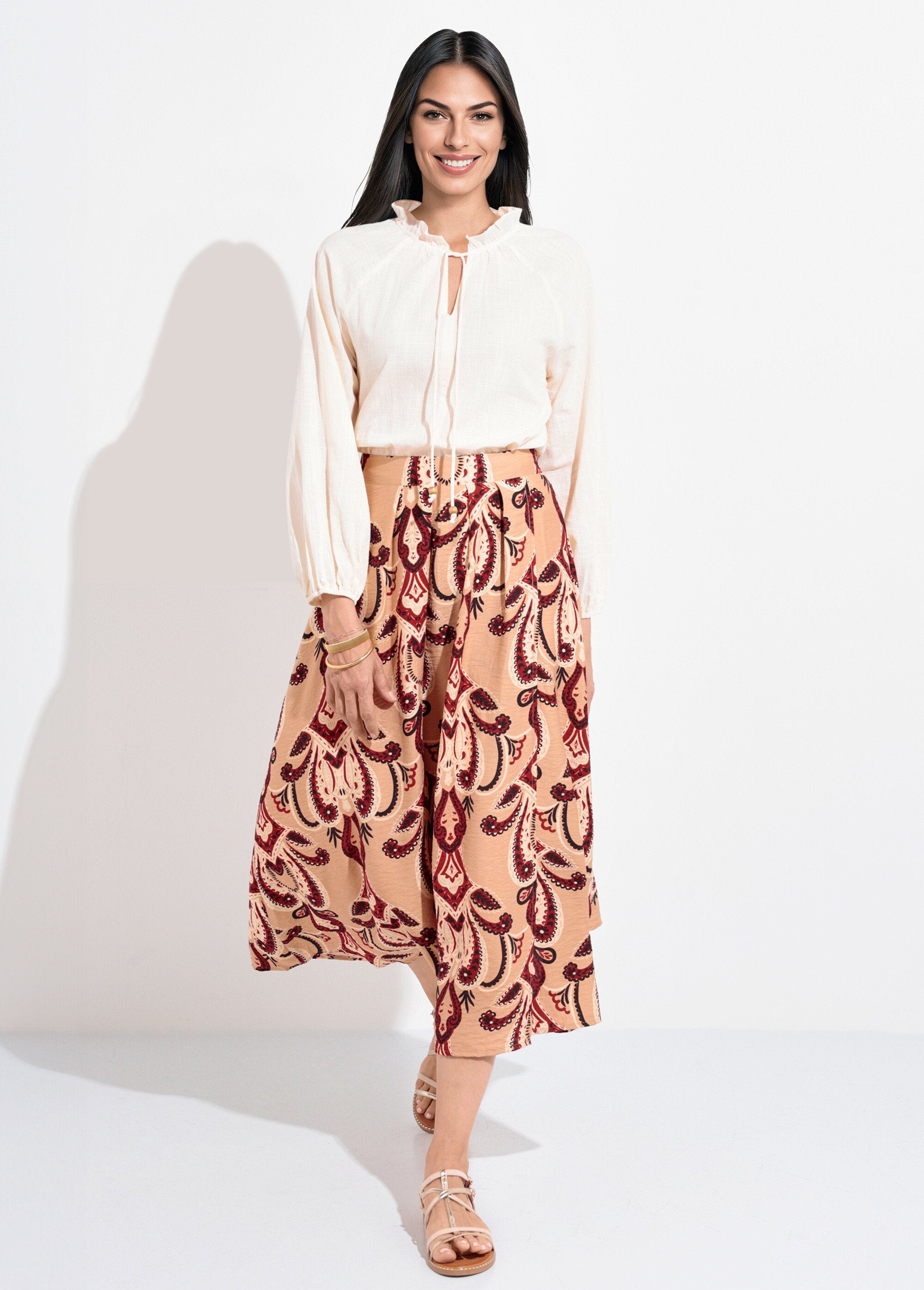Jupe_longue_fluide_imprimé_cachemire_Beige_SF1_slim