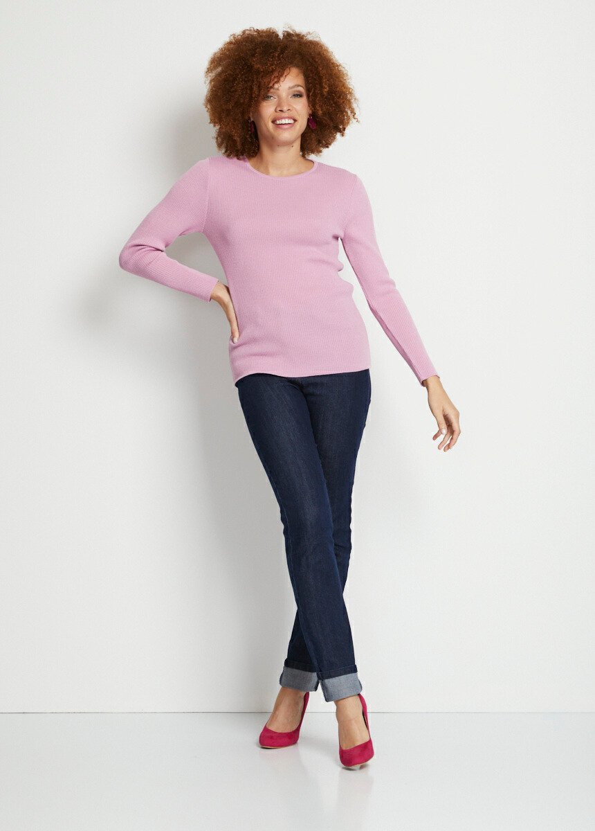 Warm_round_neck_merino_wool_sweater_Pink_SF1_slim