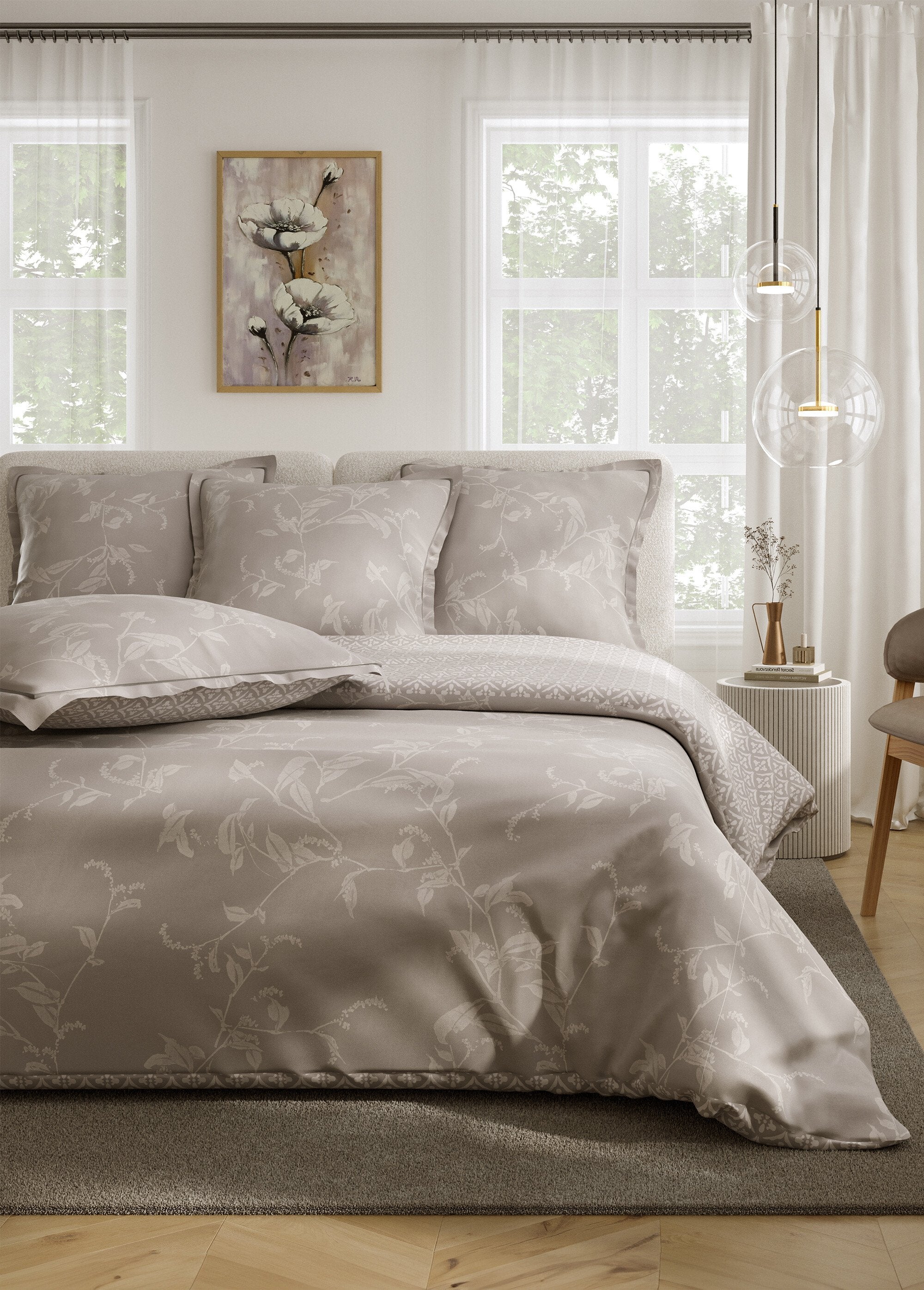 Parure_de_lit_4_pièces_percale_avec_drap_plat,_pochoir_Gris_FA1_slim