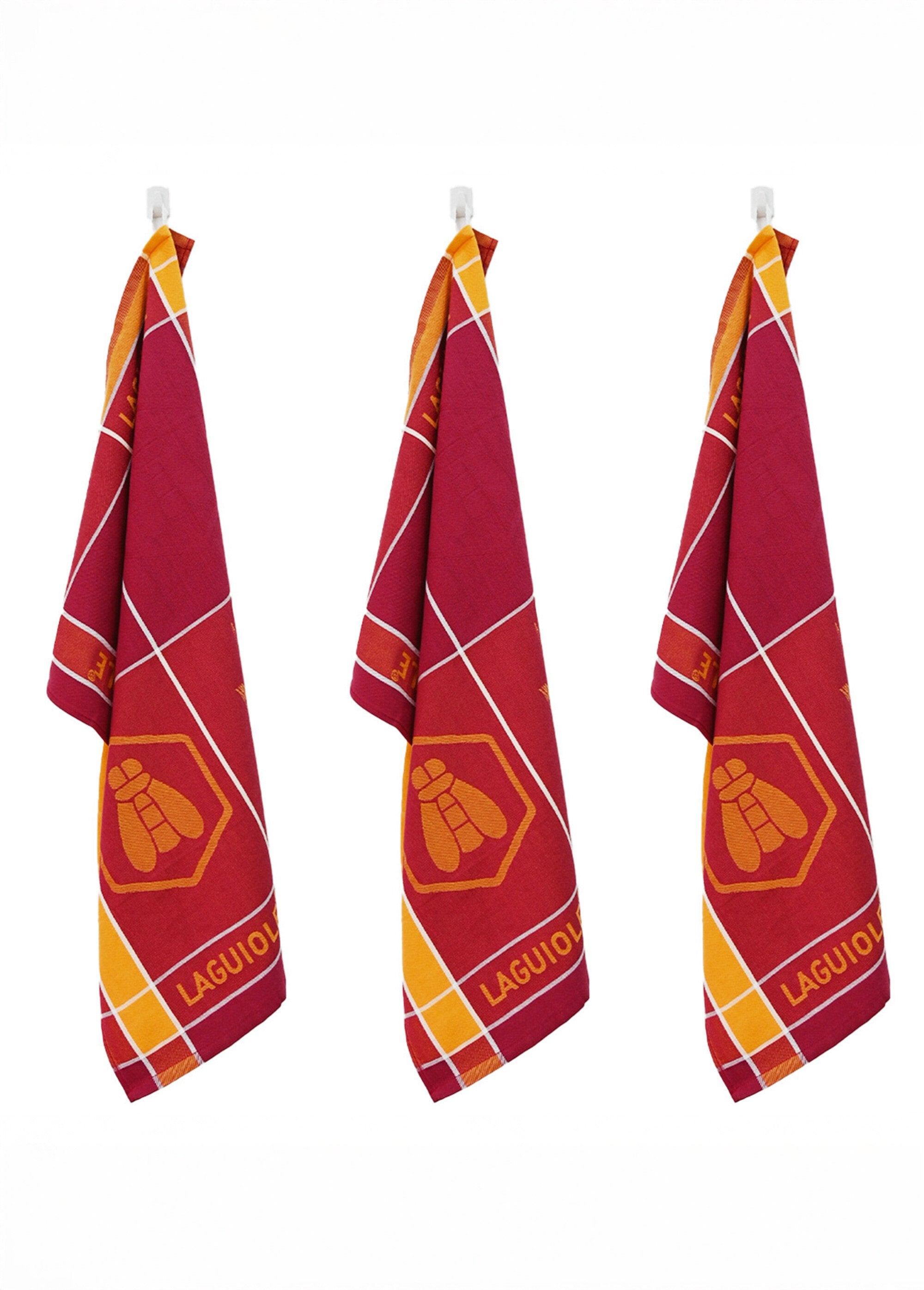 Set_of_3_assorted_jacquard_tea_towels,_Tartans_10_Orange_FA1_slim