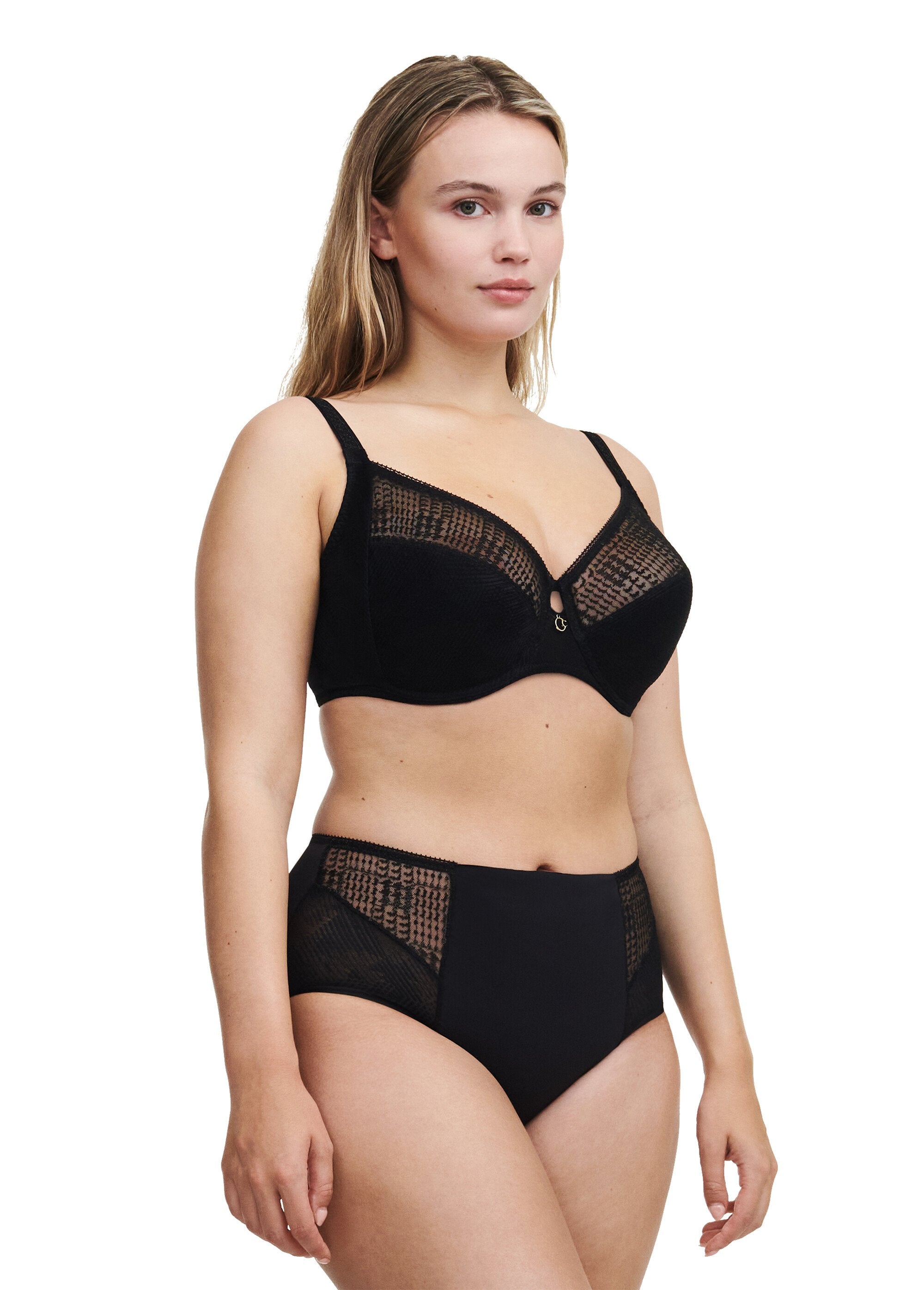 Chantelle®_-_High-waisted_support_panty_girdle_Black_SF1_slim