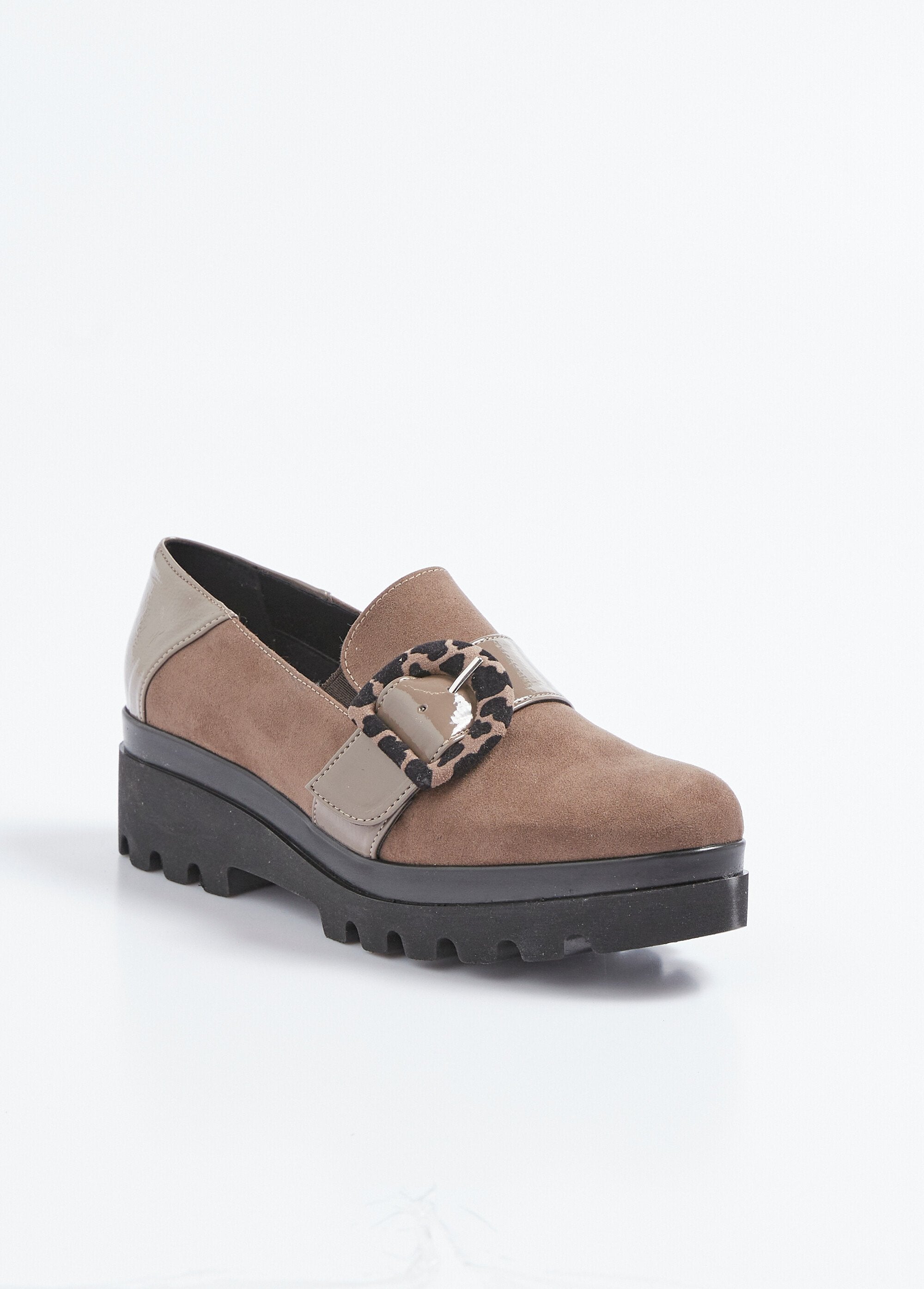 Elasticated_lugged_sole_loafers,_comfort_width_Brown_FA1_slim