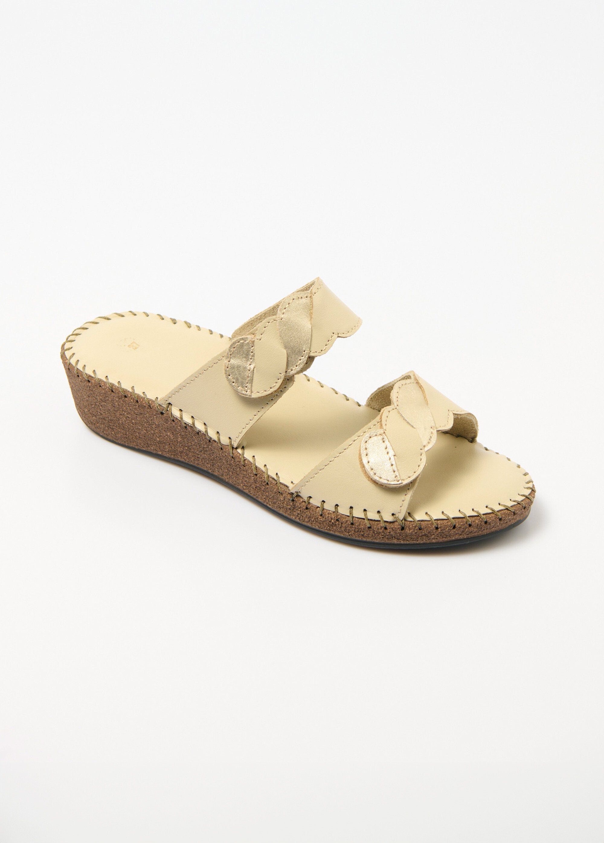 Leather_wedge_velcro_mules,_comfort_width_Beige_FA1_slim