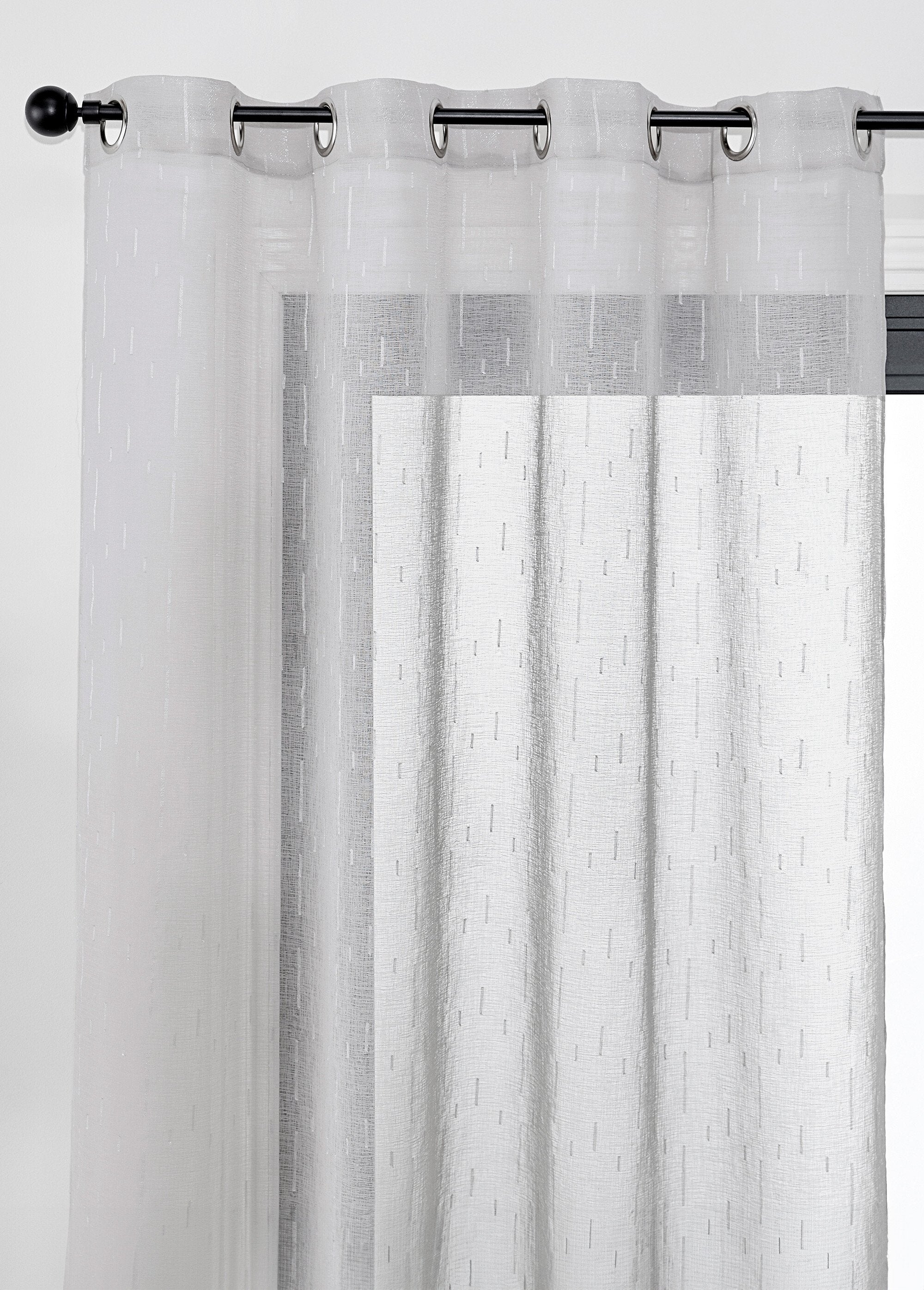 Panneau_étamine_fils_coupés_finition_oeillets_Gris_FA1_slim