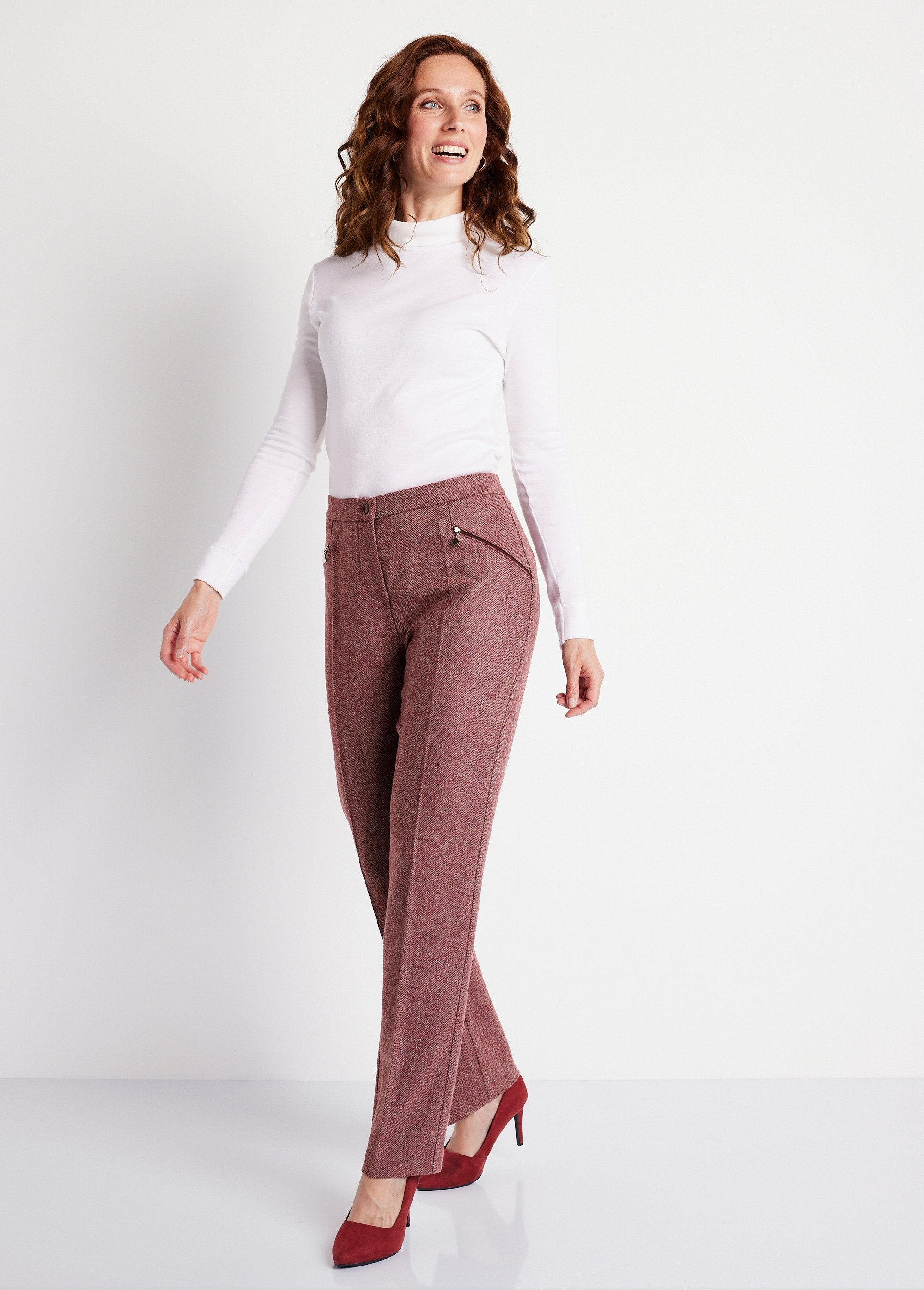 Straight_herringbone_or_heather_pants_with_70_cm_inseam_Burgundy_herringbone_SF1_slim