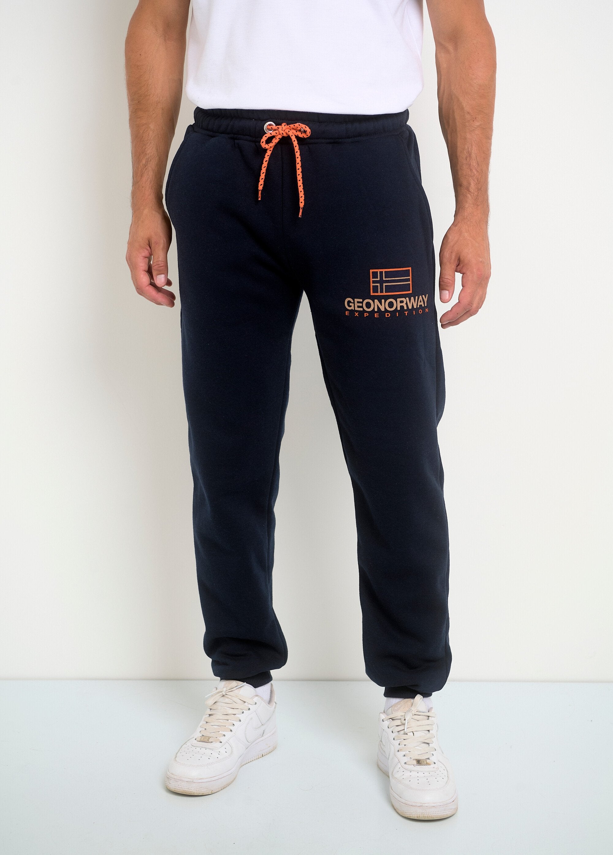 Pantalon_de_jogging_lien_contrasté_Marine_FA1_slim