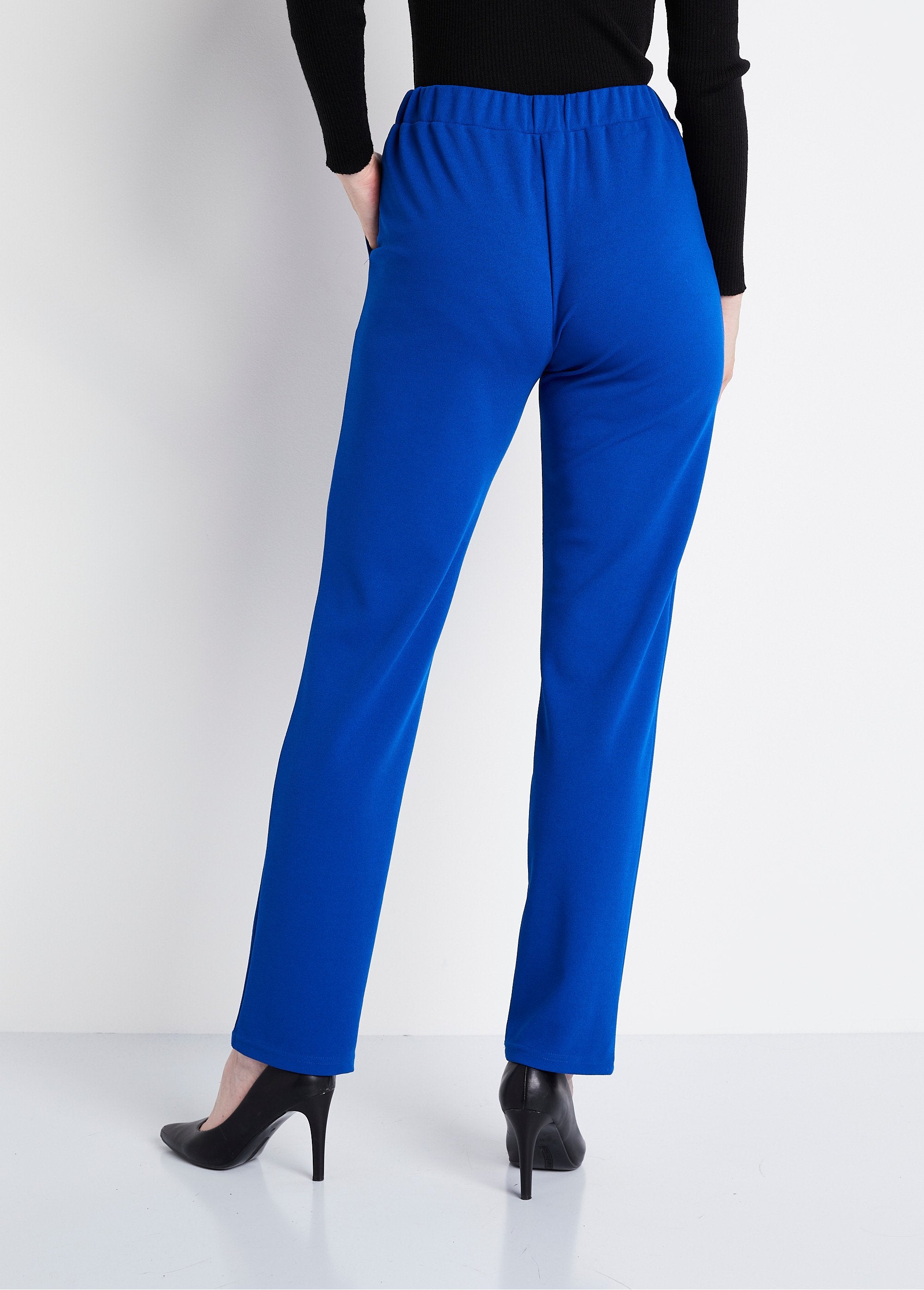 Straight_pants_with_elasticated_waist_and_crepe_knit_Hard_blue_DO1_slim