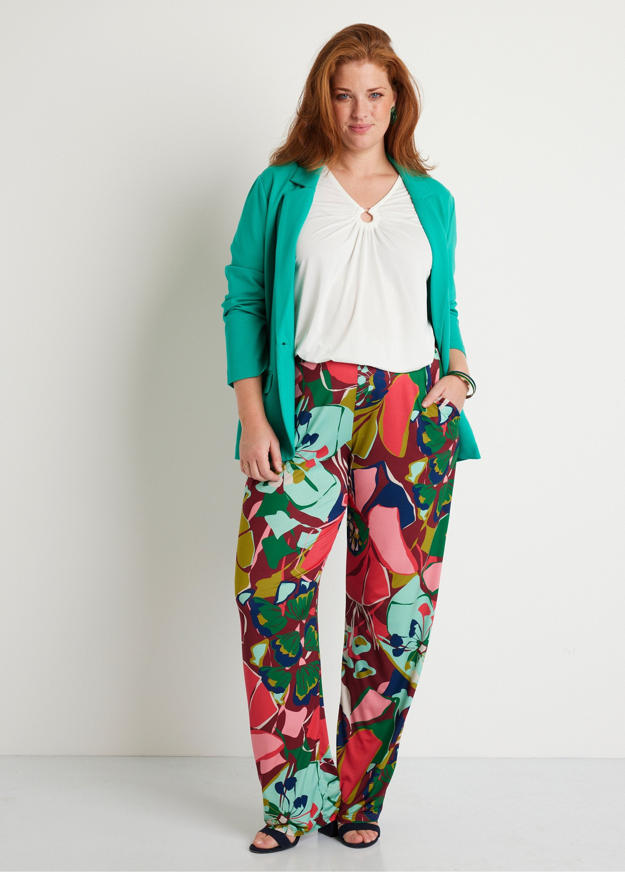 Semi-elasticated_waist_wide_pants_Pink_and_green_SF1_curvy