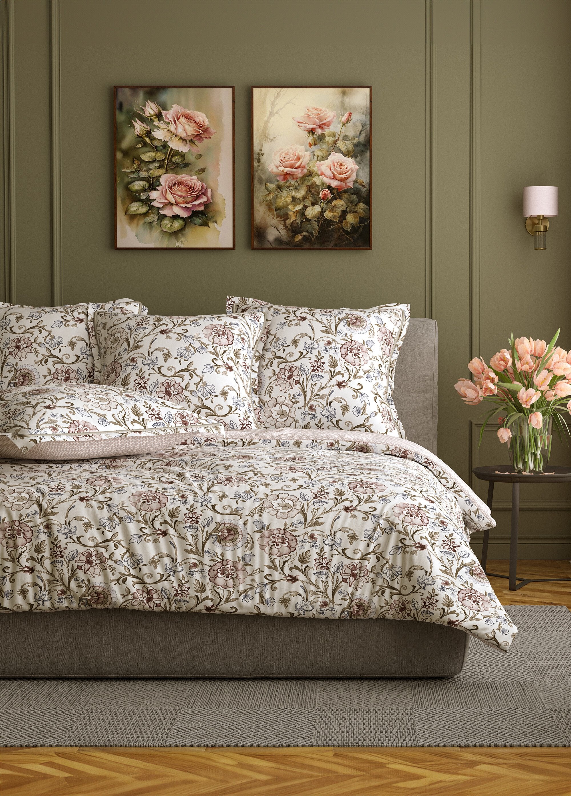 Parure_de_lit_4_pièces_avec_drap_plat,_camélias_Gris_FA1_slim