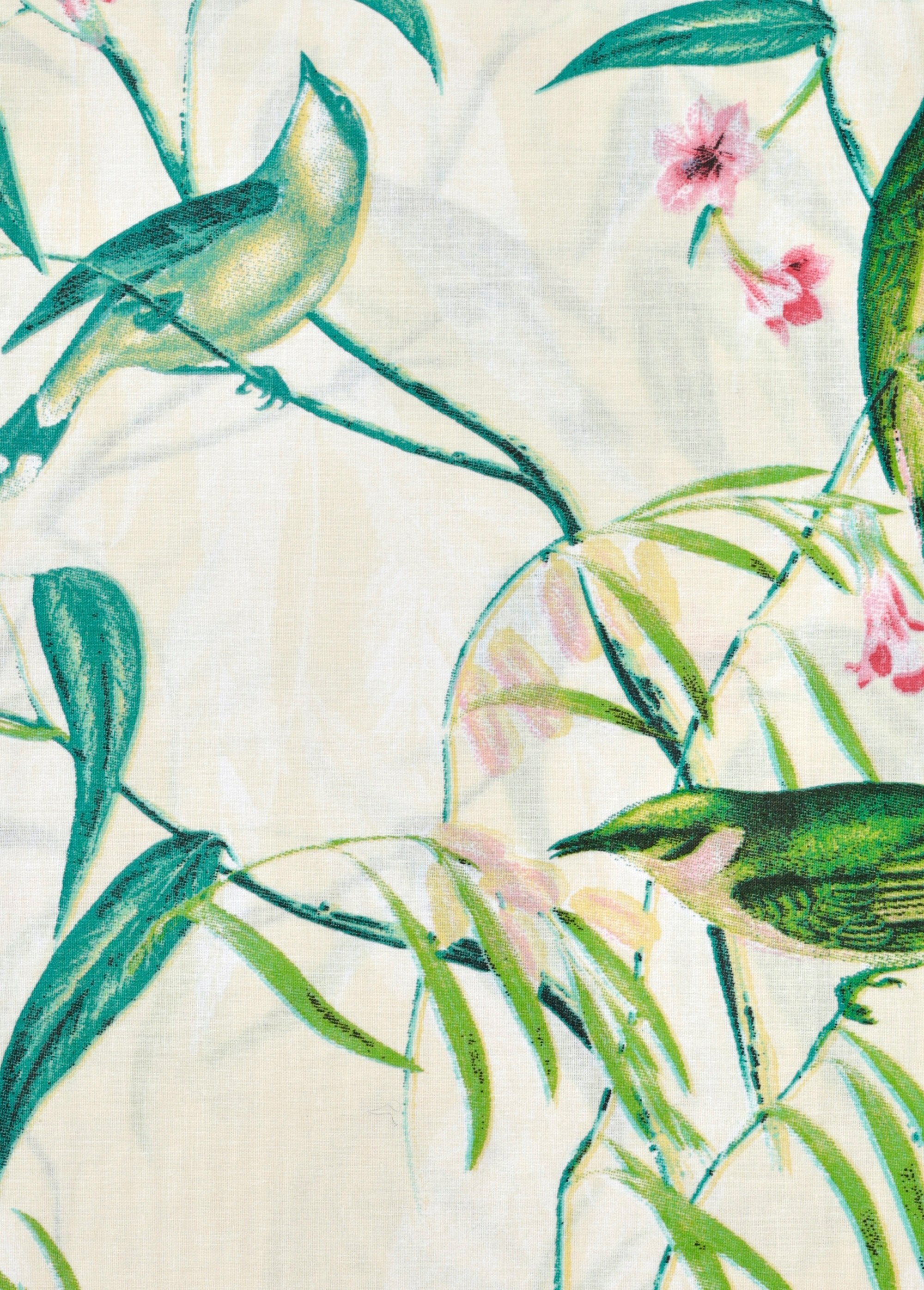 Parure_de_lit_4_pièces_avec_drap_plat,_oiseaux_Vert_DO1_slim